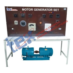 Motor Generator Set 5 HP (DC to AC.) with Control Panel