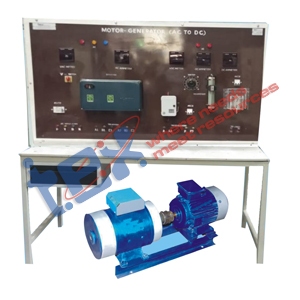 DC Compound Generator with Control Panel