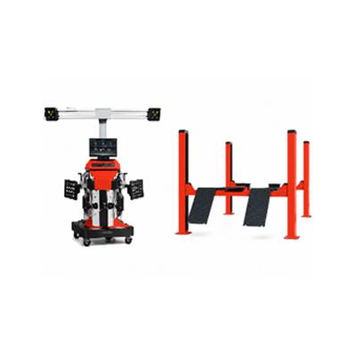 4-wheel Alignment Set & Hoist with Advanced Driver Assistance Systems (ADAS) Complete Frame Targets