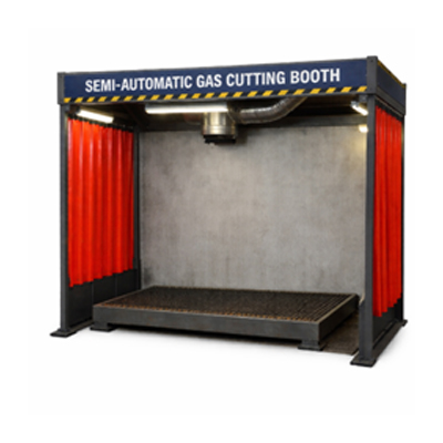 Semi Automatic Gas Cutting Booth
