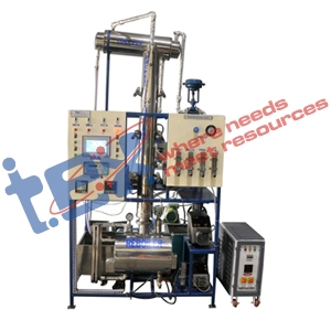 Packed Bed Continuous Distillation Column