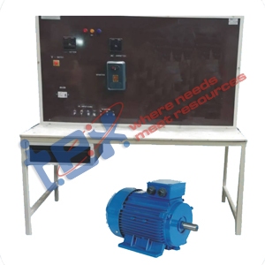 AC Phase Wound Slip Ring Motor with Control Panel