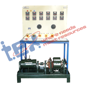 Electrical Machine Trainer with Control Panel