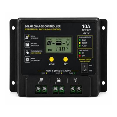 Solar charge controller with manual switch (Day lighting)