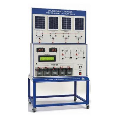 Solar Energy Trainer with Grouping of Solar Cells
