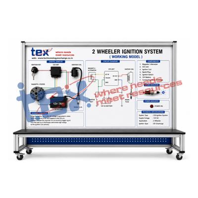 Demonstration board of 2-Wheeler Ignition system